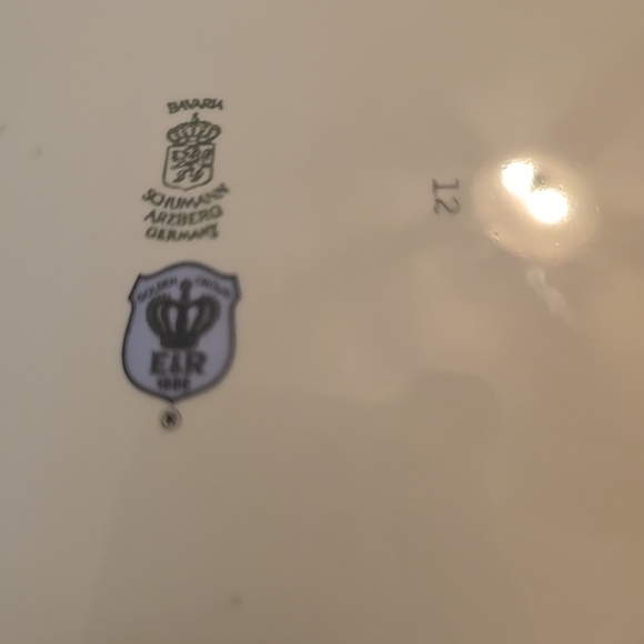 Schumann Germany Forget Me Not Snack Plate - Picture 10 of 13